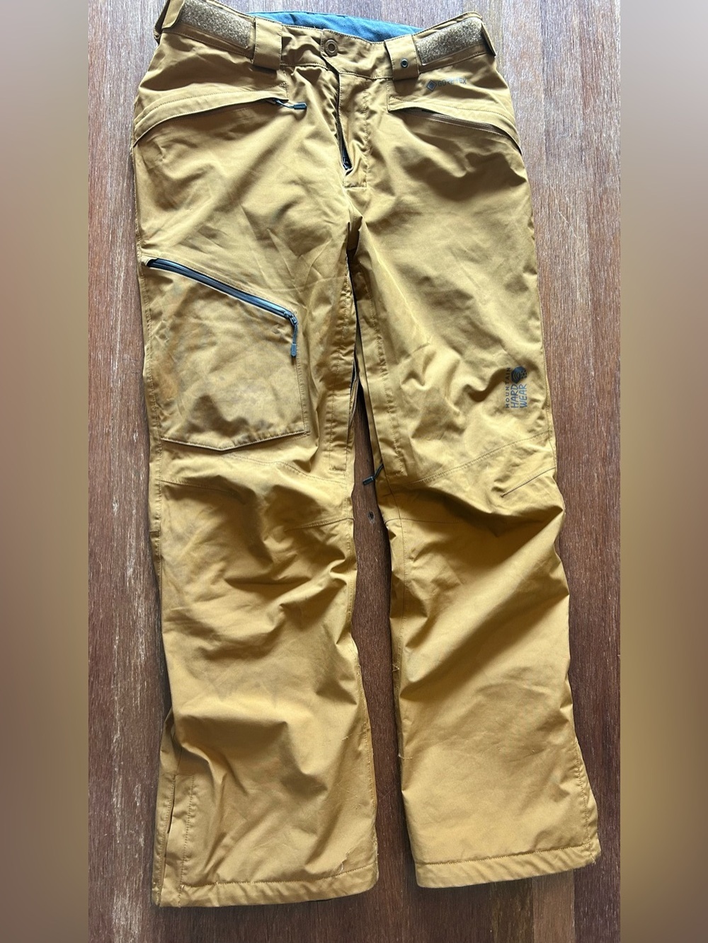 Mountain Hardwear Sky Ridge GORE-TEX Ski Pants Men’s S Tan RECCO